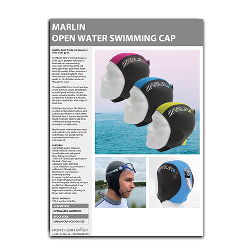 Marlin Swim Cap Datasheet